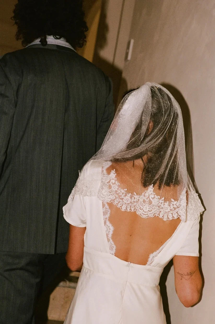 Florence Mini Veil (White)