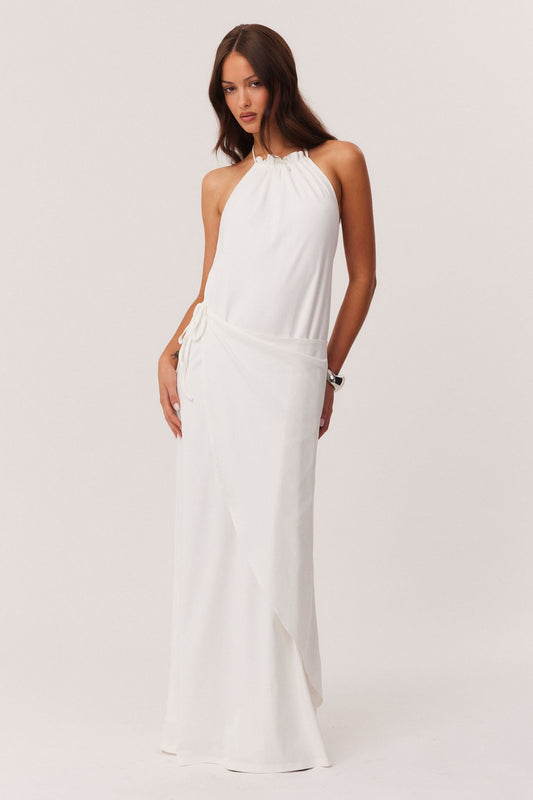 SNDYS POLLY MAXI DRESS (Off White)