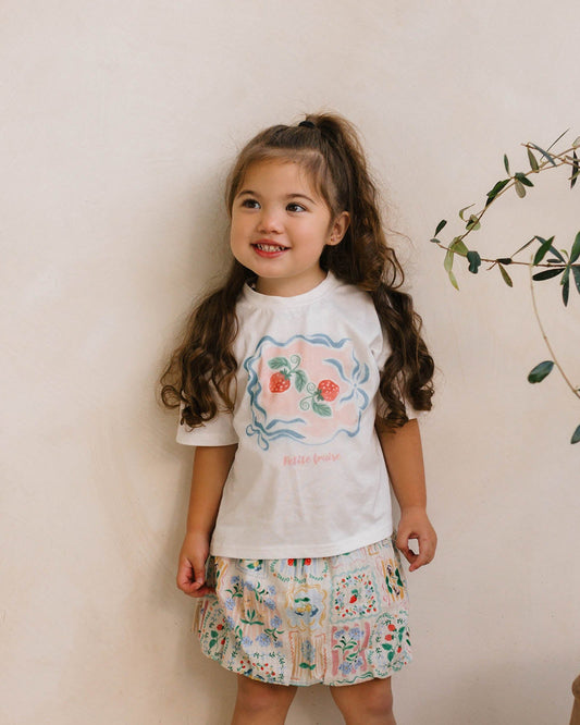 Walnut Melbourne Mon Cheri Skirt (Forget Me Not)