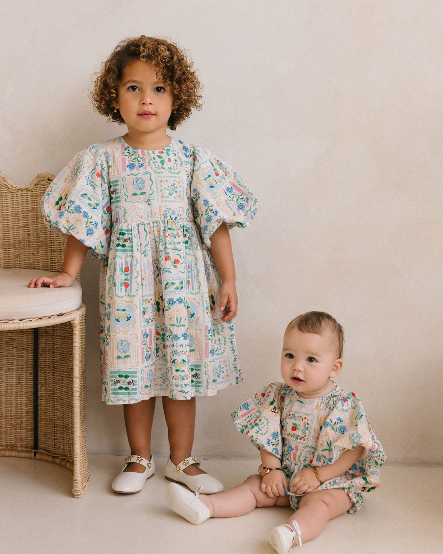 Walnut Melbourne Dress (Forget Me Not)