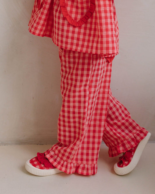 Walnut Melbourne Aurora Pant (Love Check)