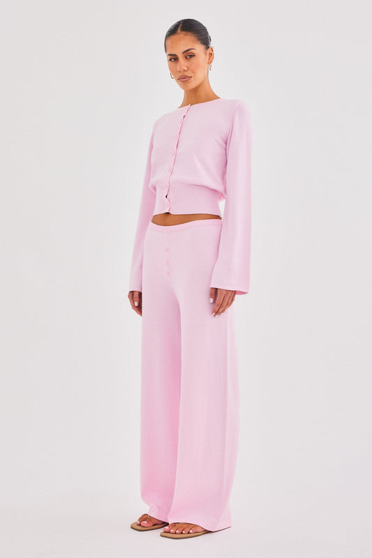 SNDYS AUGUST BUTTON PANTS (Pink)