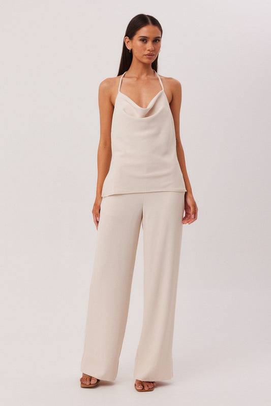 SNDYS RUE COWL TOP (Vanilla)