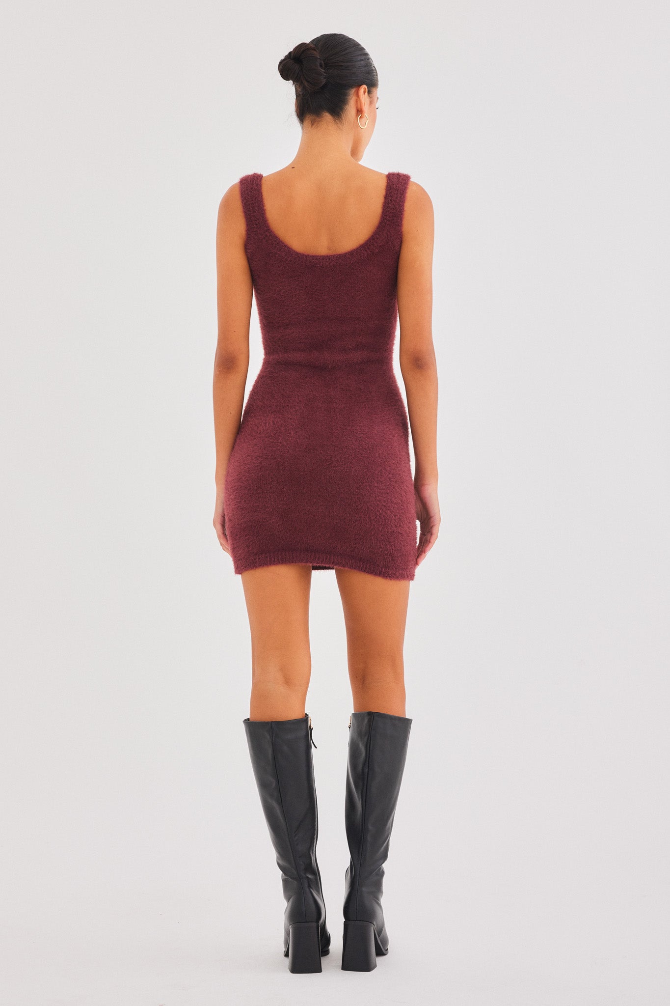 SNDYS KAILEY MINI DRESS (Cranberry)