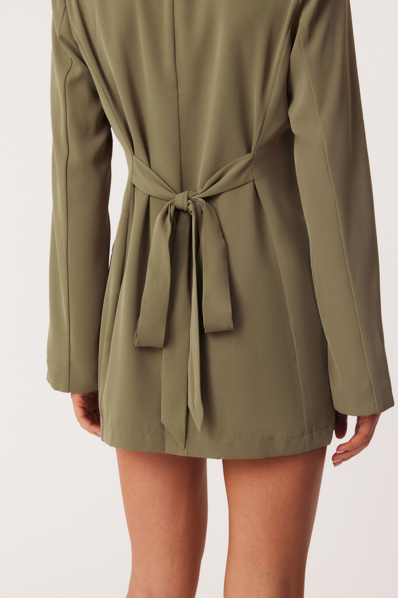 SNDYS RYAN BLAZER MINI DRESS (Moss)