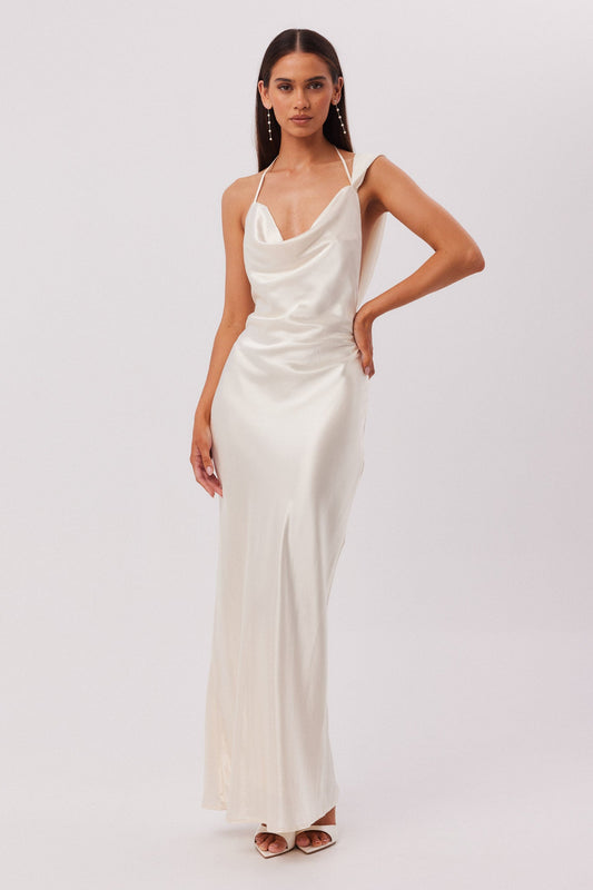 SNDYS BEE MAXI DRESS (Oyster)