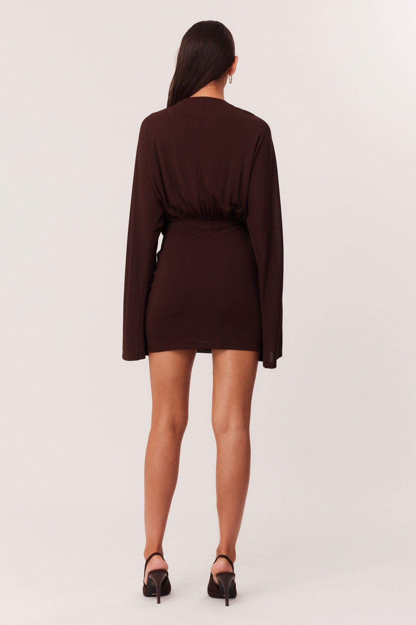 SNDYS YOLONDA MINI DRESS (Chocolate)