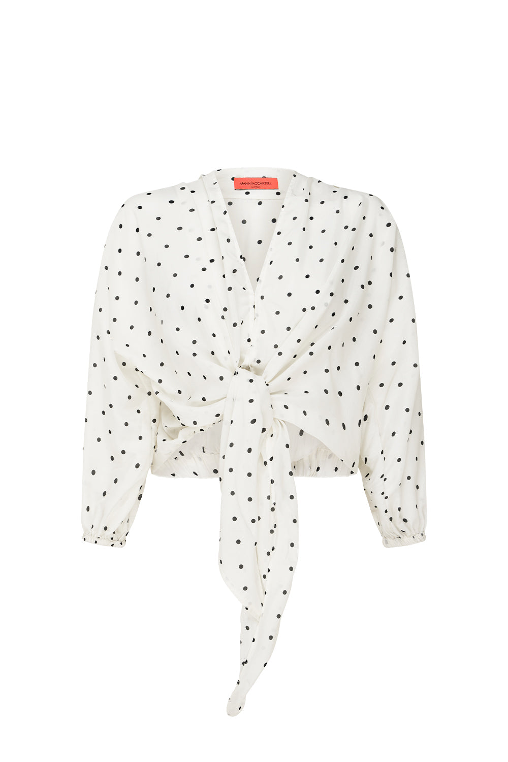 Dot Dot Dash Top (Ivory/Black)