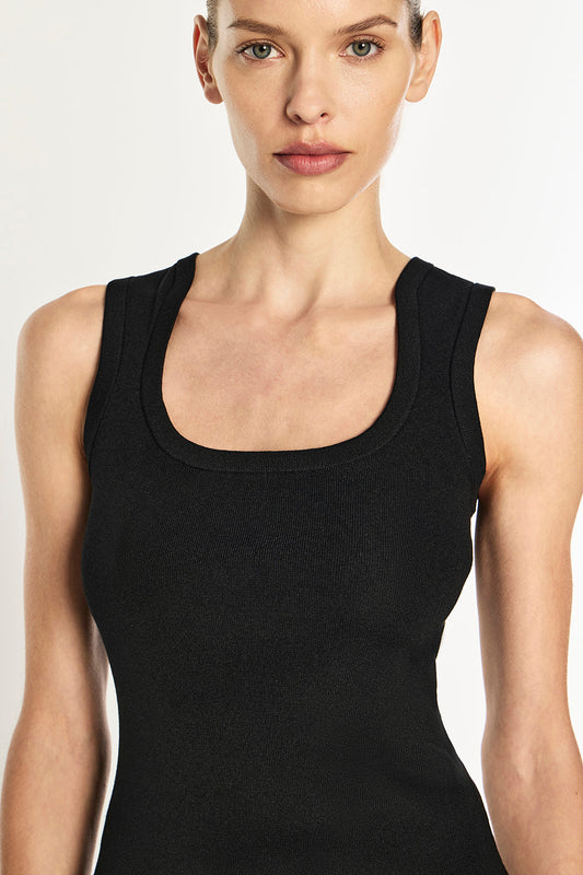 Go Figure Knit Tank (Black)