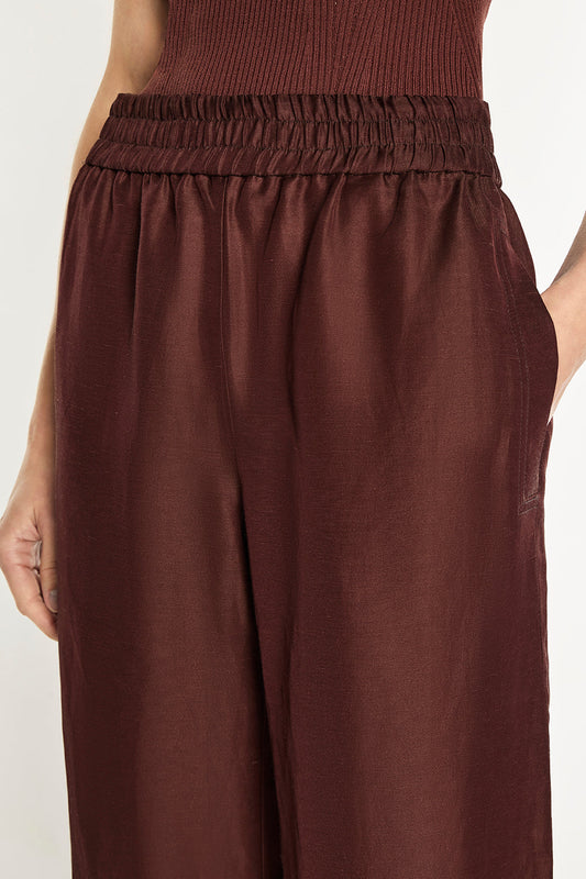 Rich Mix Pull On Pant (Cocoa Brown)