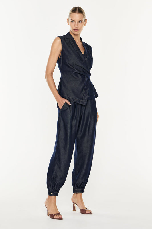 Quiet Command Balloon Pant (Indigo)