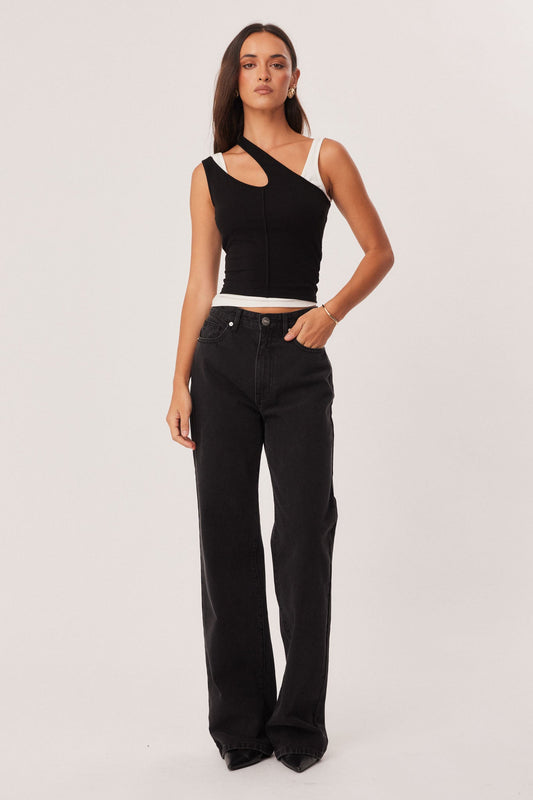 SNDYS ATLAS JEANS (Washed Black)