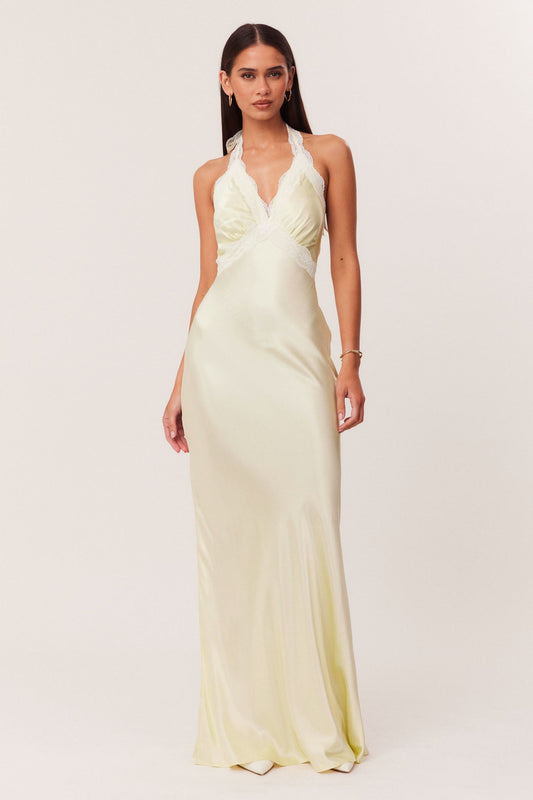 SNDYS TONYA MAXI DRESS (Sour Lemon)