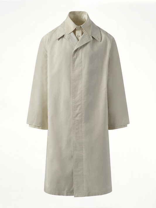 MAISON MARGIELA Trench Rain Coat (White)