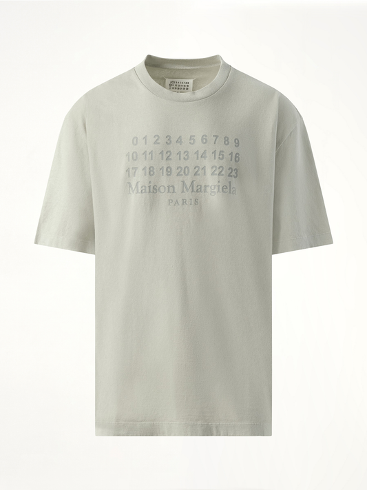 MAISON MARGIELA Number Logo T-Shirt (Grey)