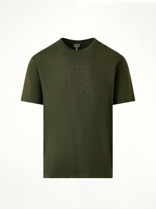 LOEWE Faded Anagram T-Shirt (Green)