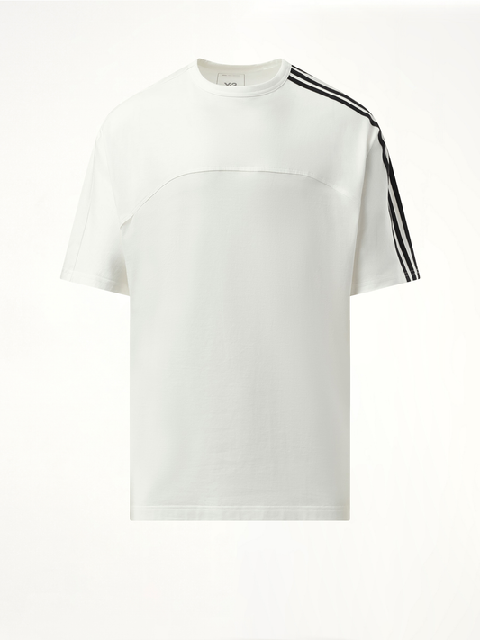 Y-3 3 Stripe T-Shirt (White)