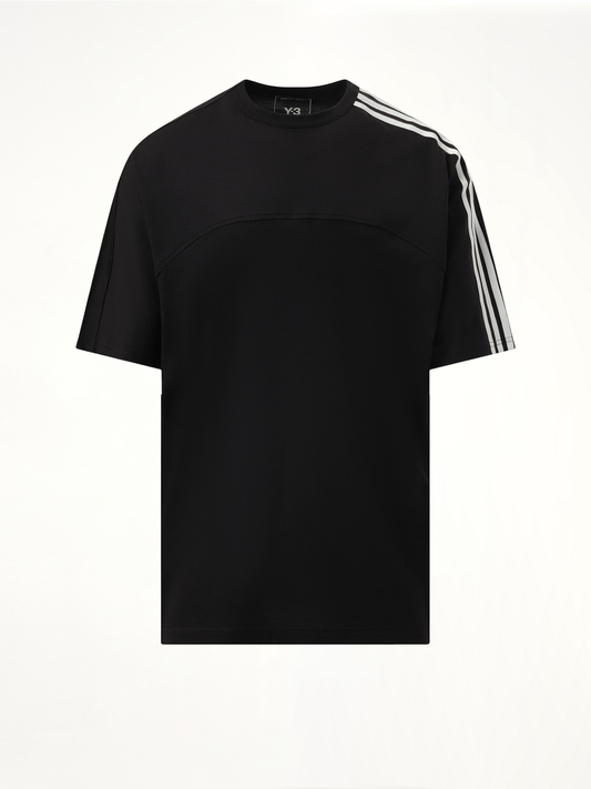 Y-3 3 Stripe T-Shirt (Black)