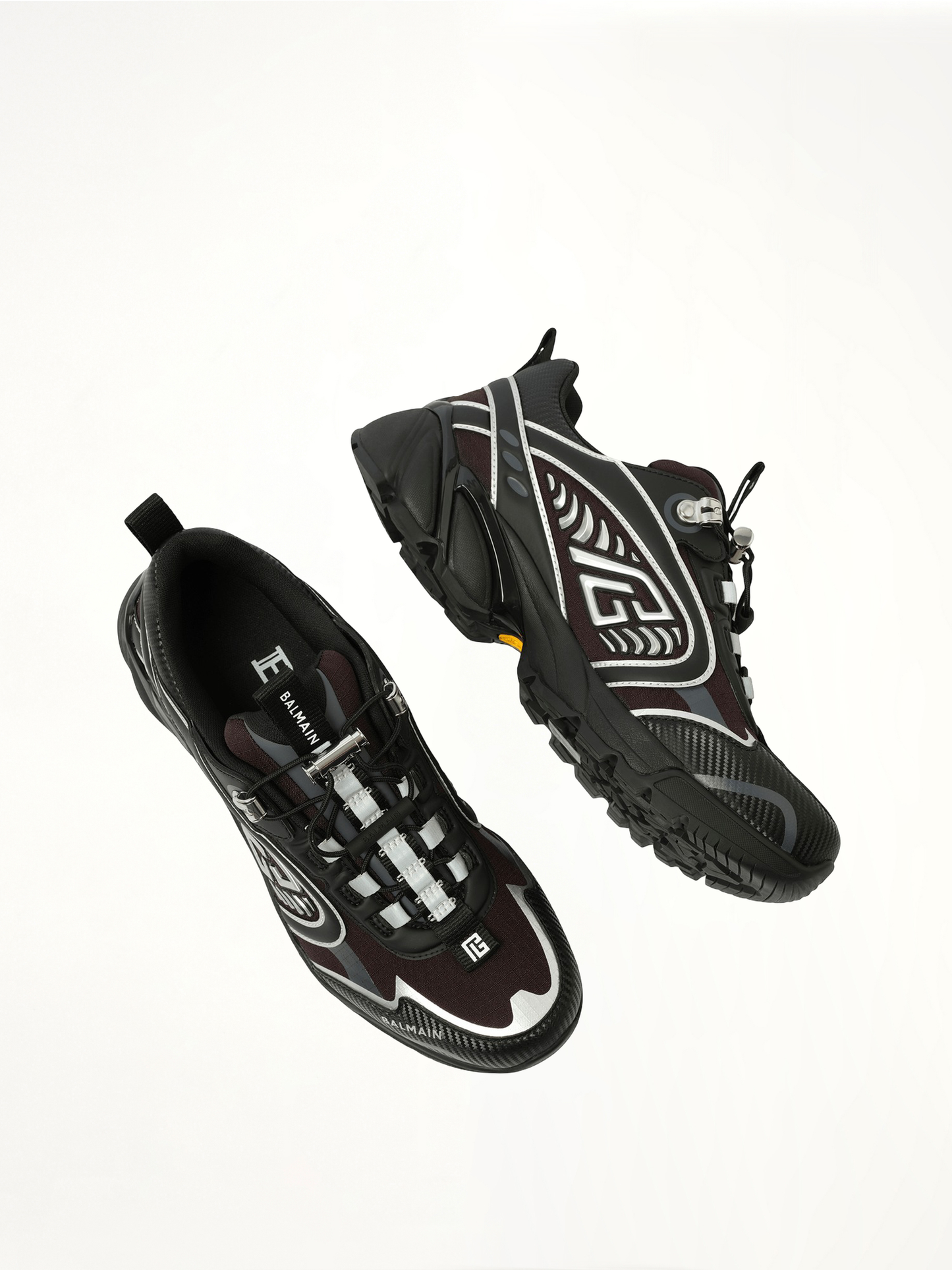 BALMAIN Cosmic Dust Sneaker (Black)