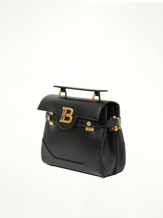 BALMAIN B-Buzz 23 Calfskin Bag (Black)