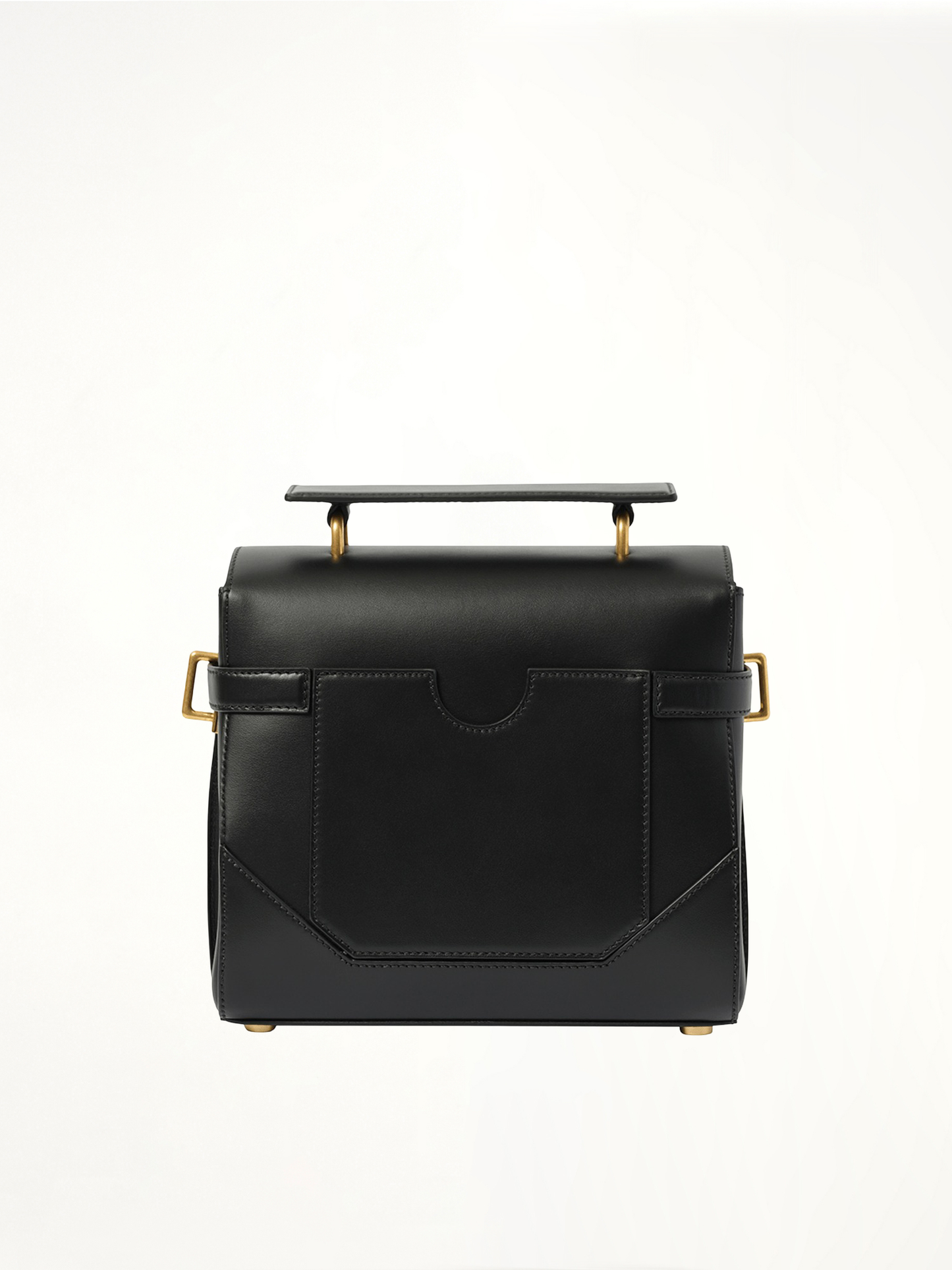 BALMAIN B-Buzz 23 Calfskin Bag (Black)