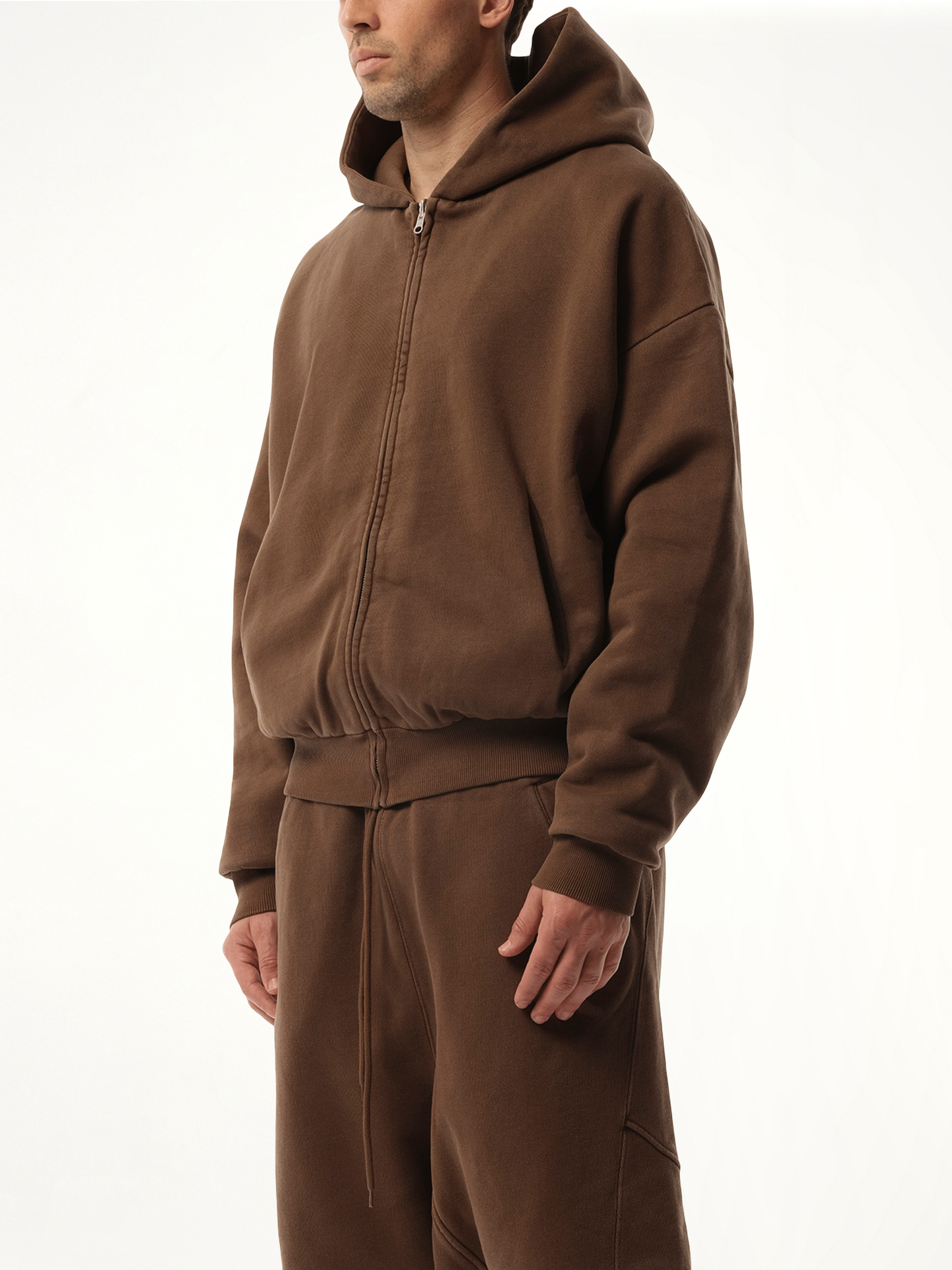 ENTIRE STUDIOS Thermal Hood (Brown)