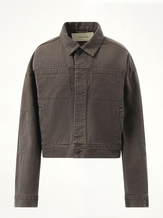 ENTIRE STUDIOS Gem Denim Jacket (Grey)