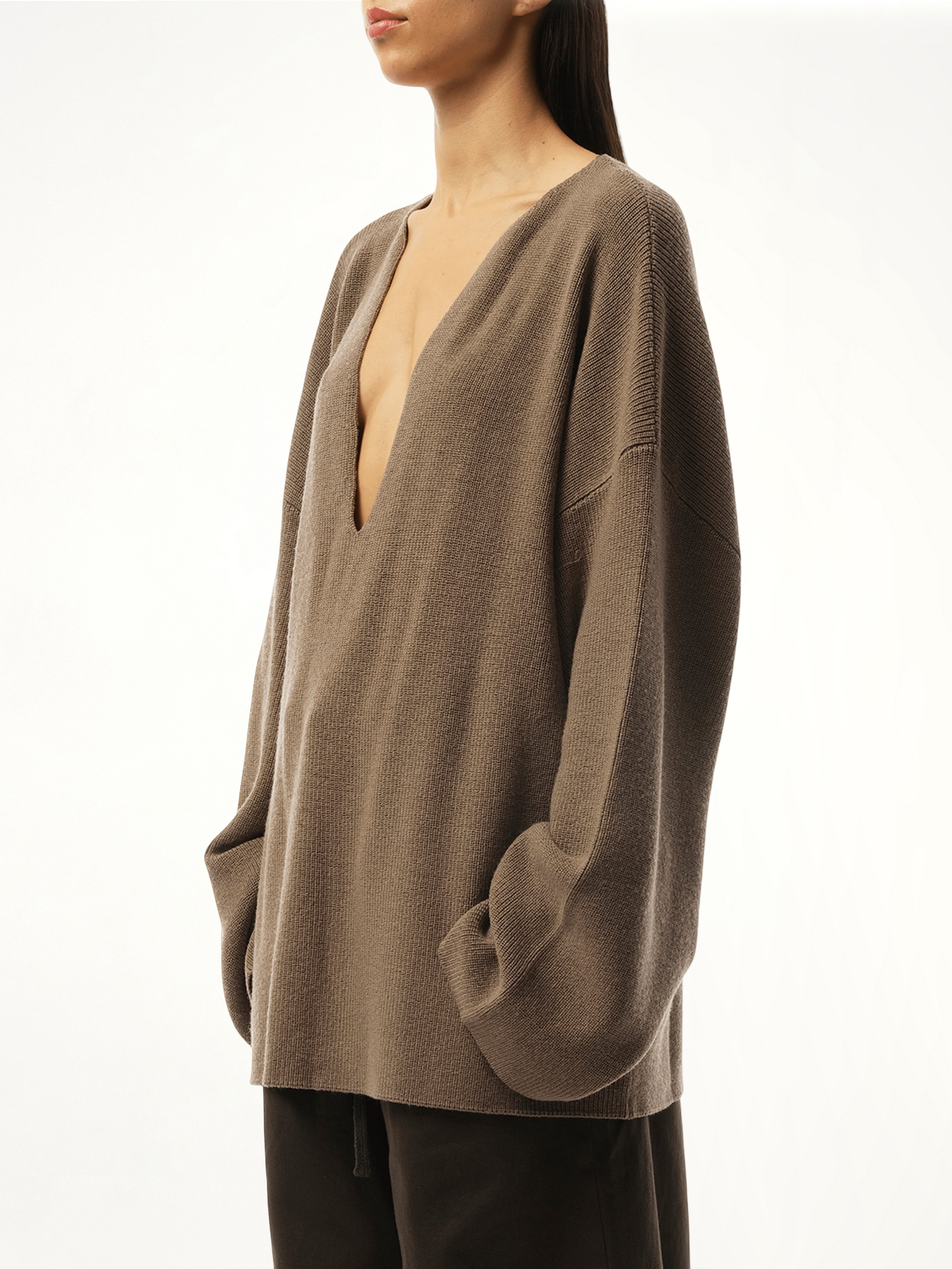 ENTIRE STUDIOS Dormer Knit Sweater (Brown)