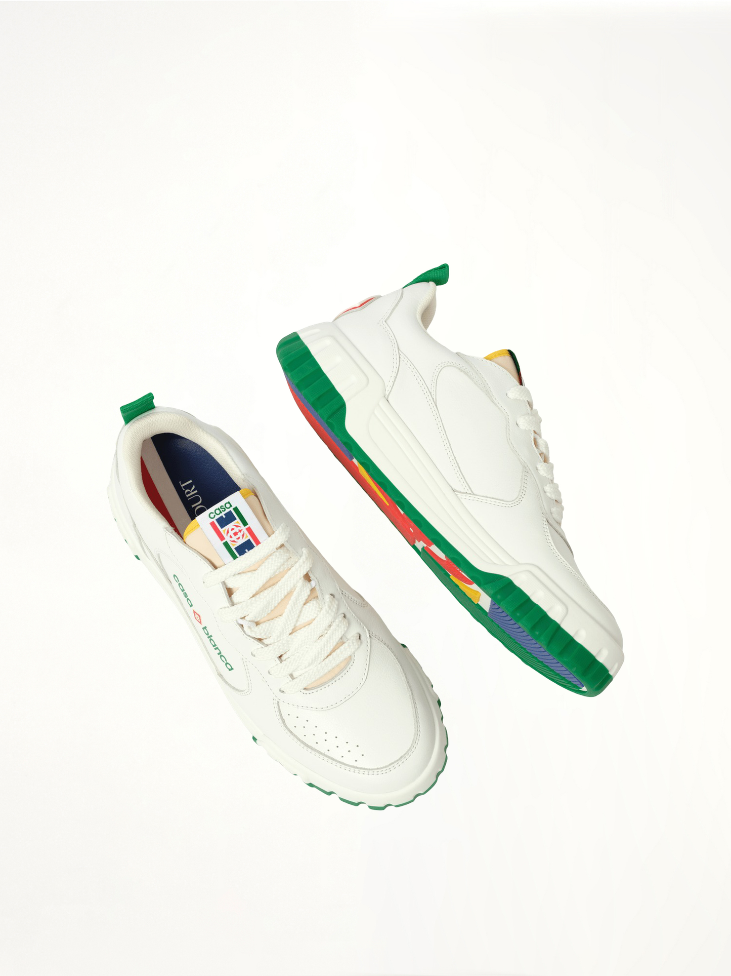 CASABLANCA Court Sneaker (White)
