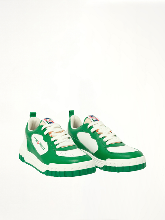 CASABLANCA Court Sneaker (Green)