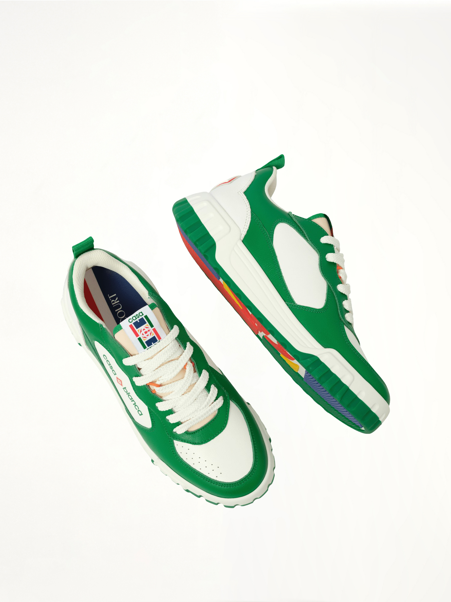CASABLANCA Court Sneaker (Green)