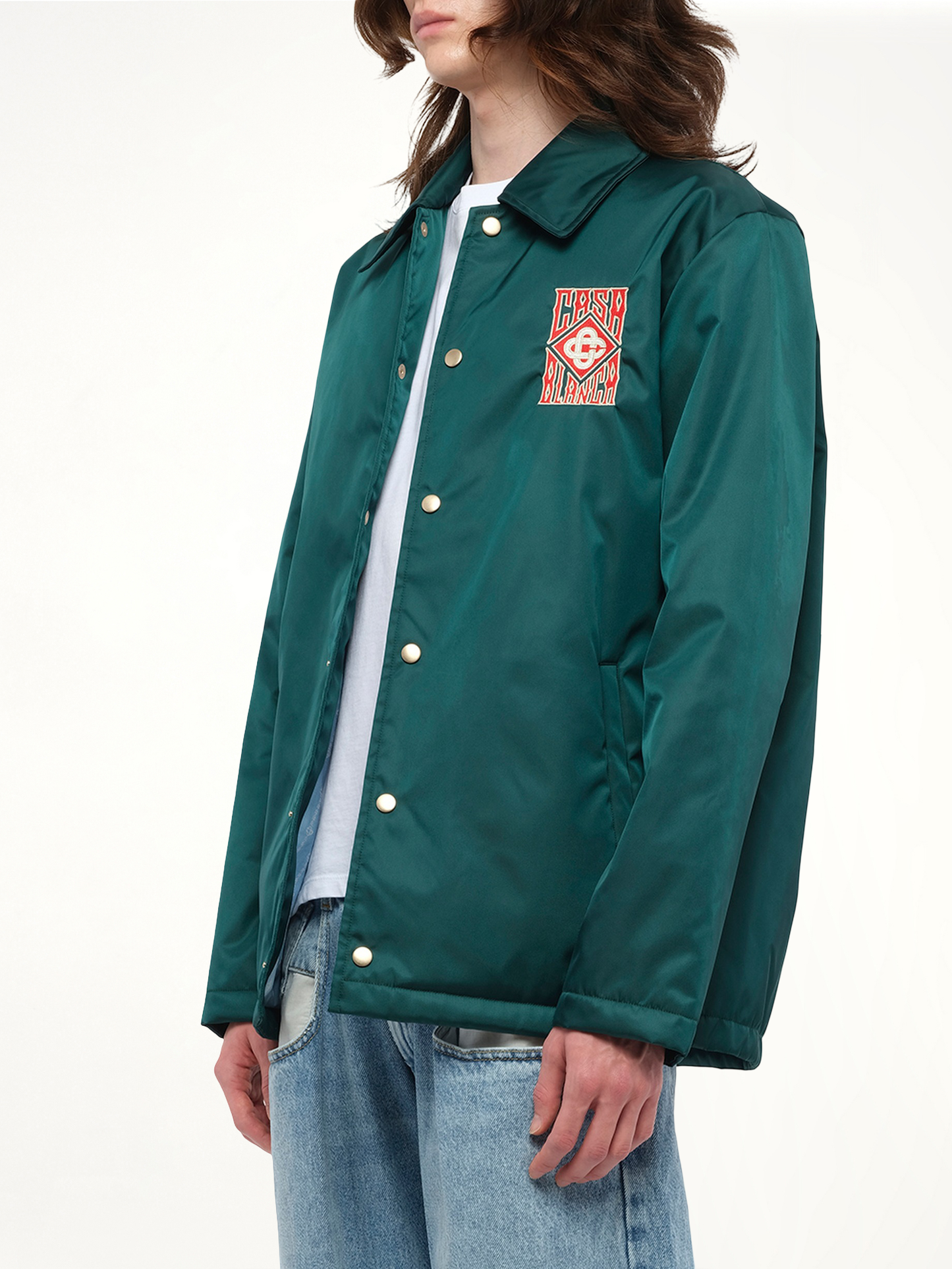 CASABLANCA Stadium Jacket (Green)