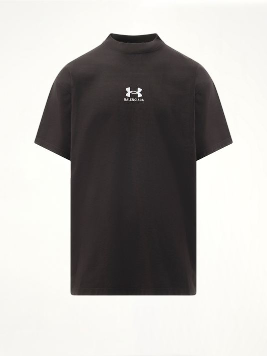 BALENCIAGA Under Armour Oversized T-Shirt (Black)