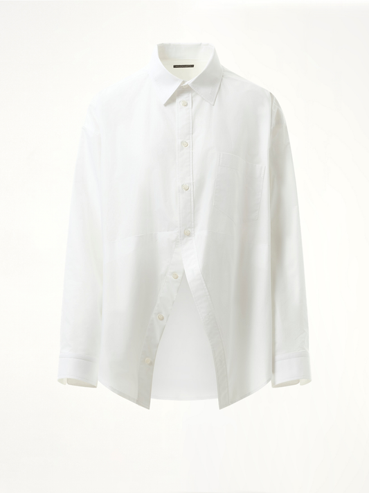 BALENCIAGA Swing Shirt (White)