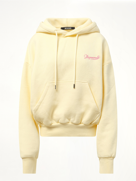 JACQUEMUS Le Hoodie Corto Uni Club (Beige)