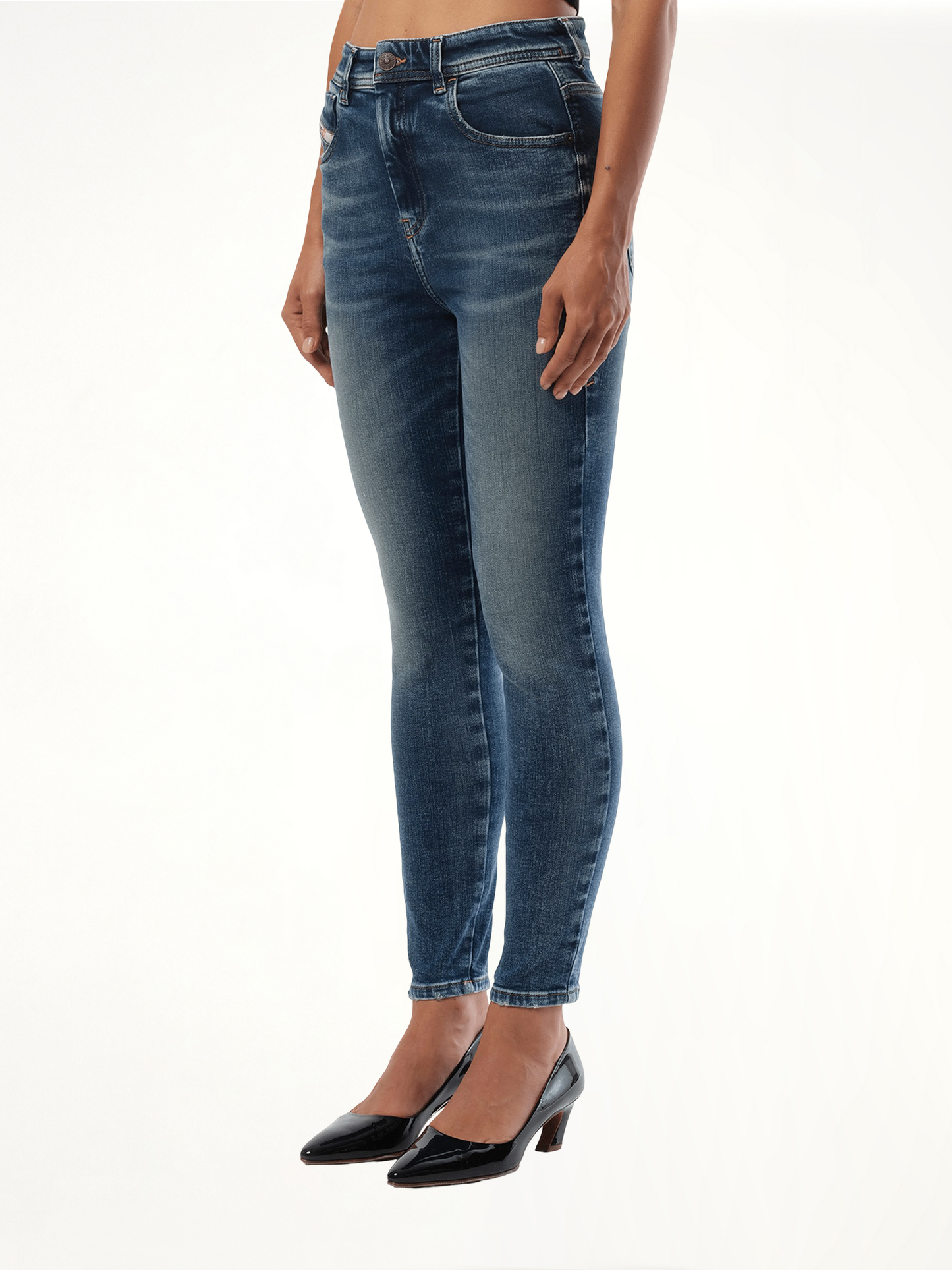 DIESEL 1984 Slandy High Jeans (Blue)