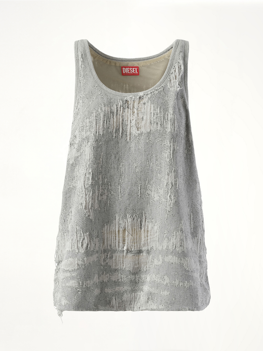 DIESEL DE-Dalby Distressed Top (Blue)