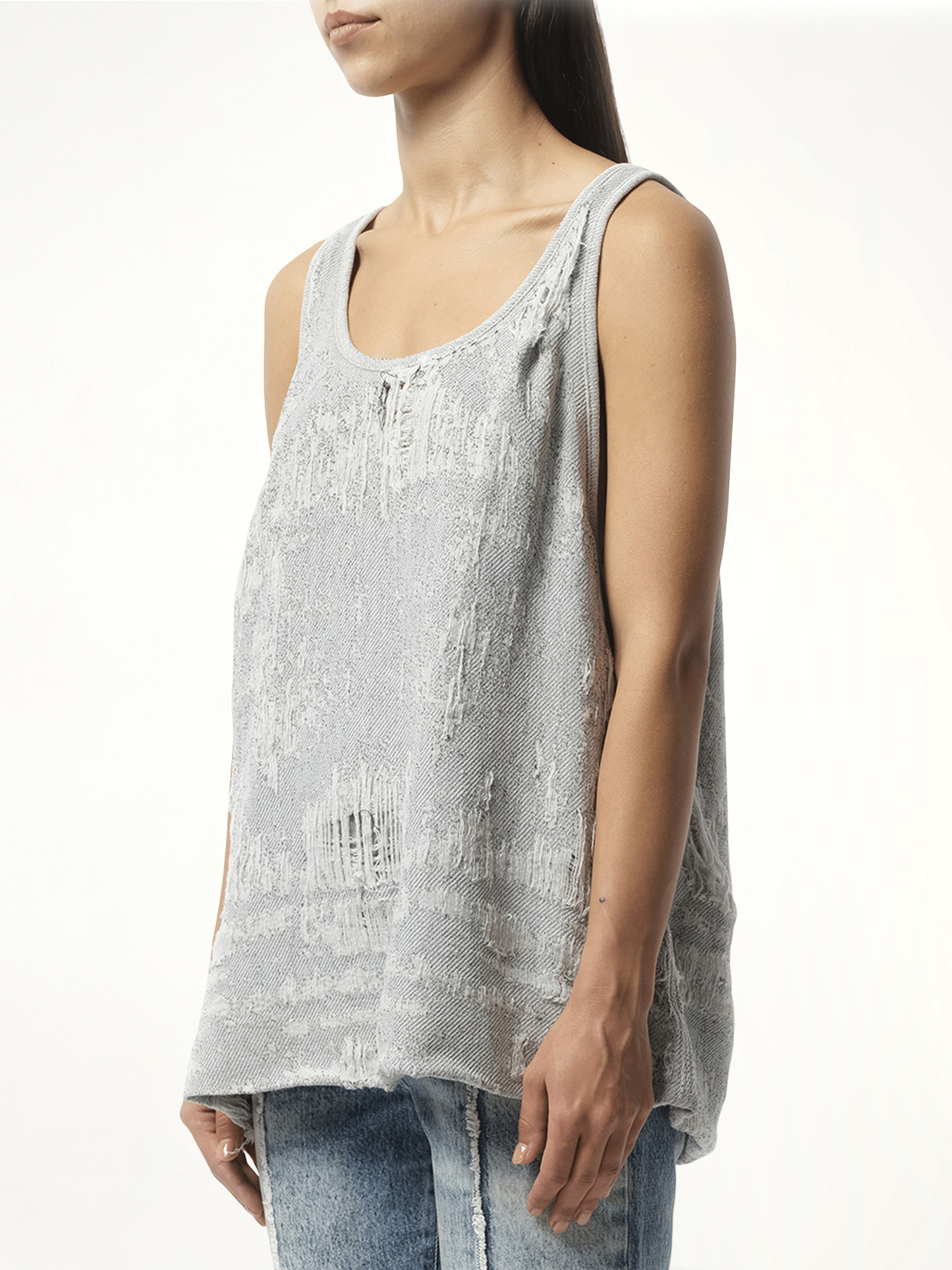 DIESEL DE-Dalby Distressed Top (Blue)
