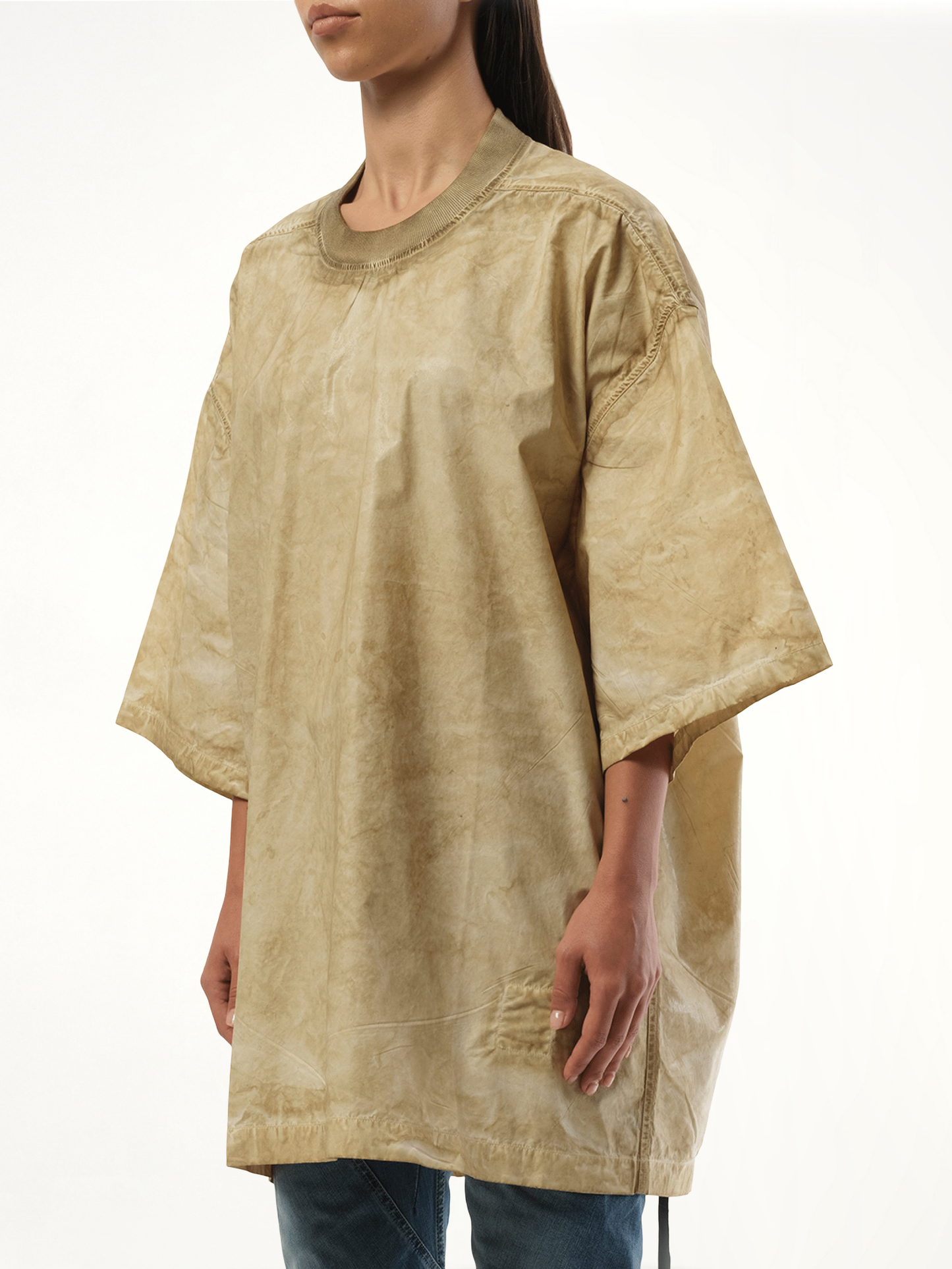 RICK OWENS DRKSHDW Tommy T-Shirt (Brown)