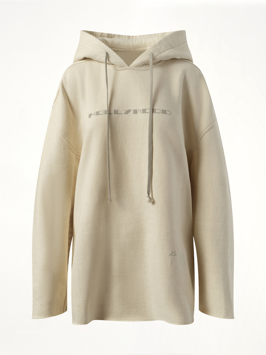 RICK OWENS DRKSHDW Hollywood Peter Hoodie (Natural)