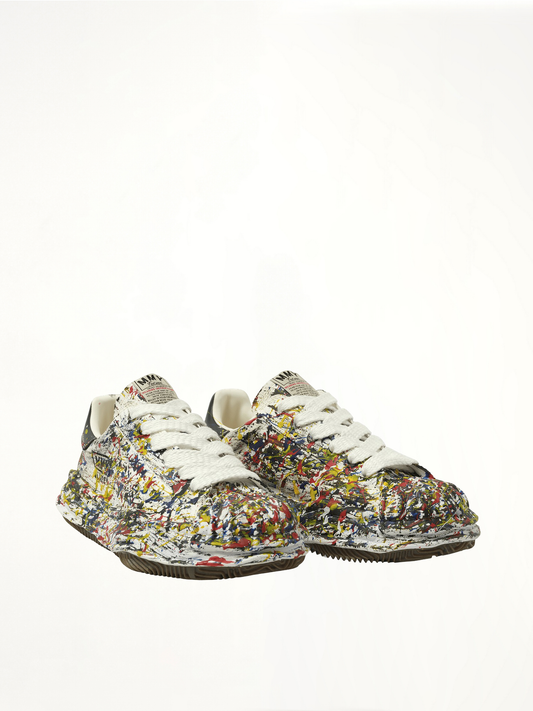 MAISON MIHARA YASUHIRO Blakey OG Paint Splatter Sneaker (White)
