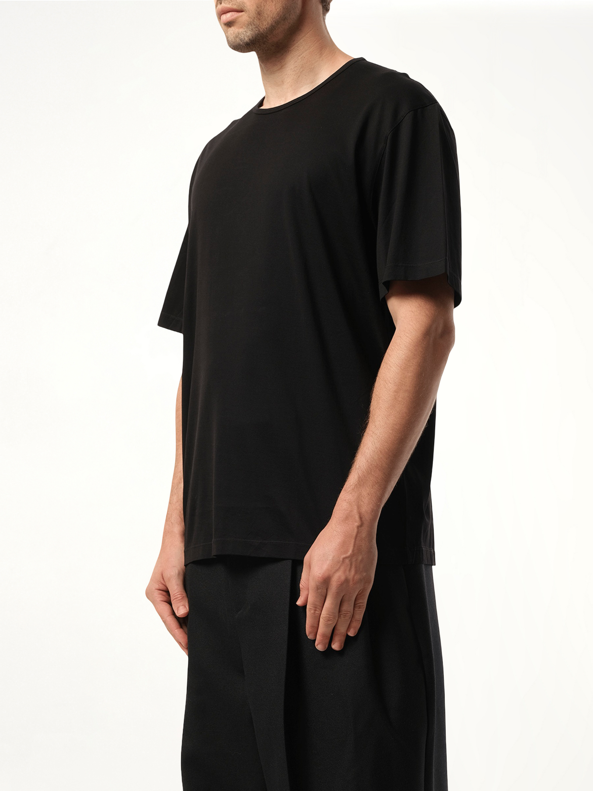LEMAIRE Relaxed T-Shirt (Black)