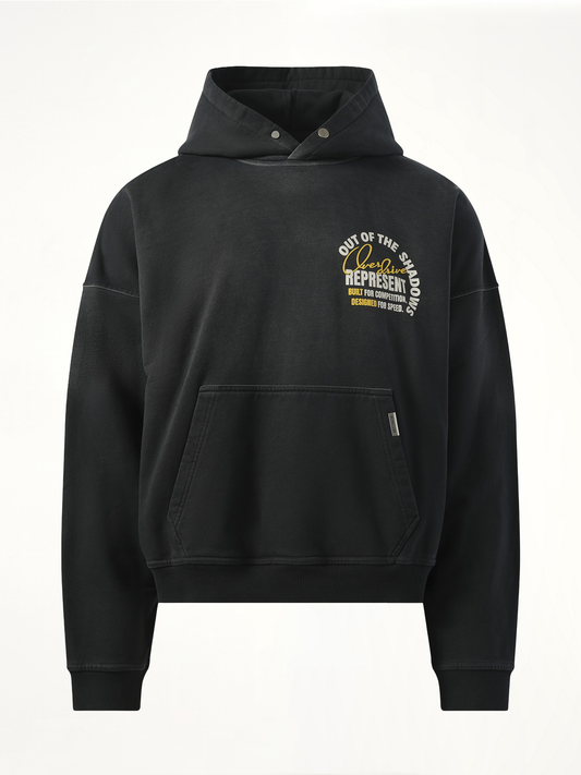 REPRESENT Out Of The Shadows Hoodie (Black)