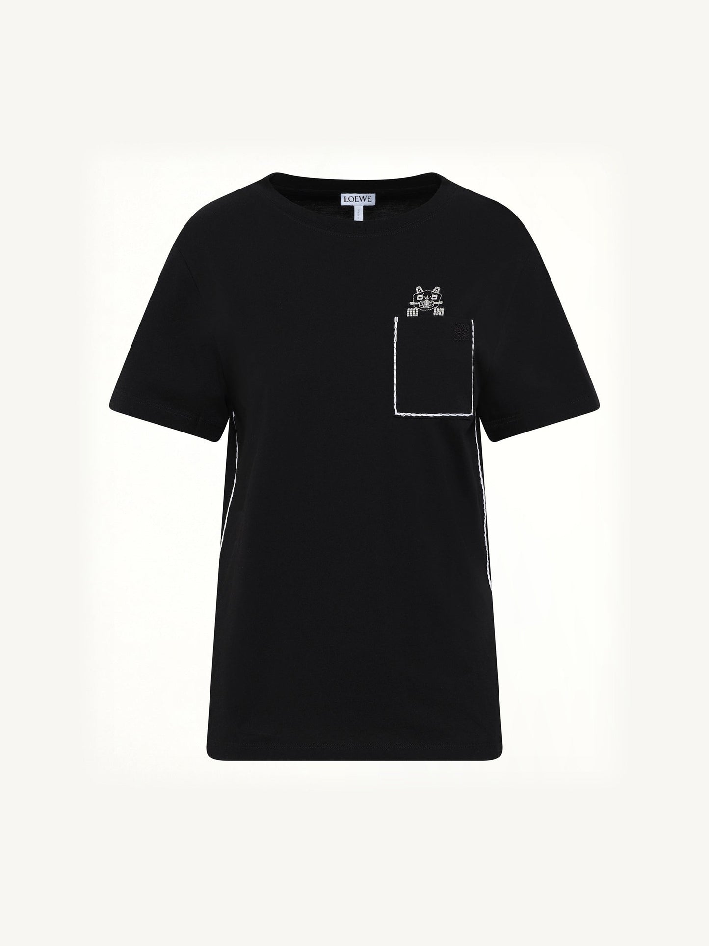 LOEWE Louis Wain Regular Fit T-Shirt (Black)