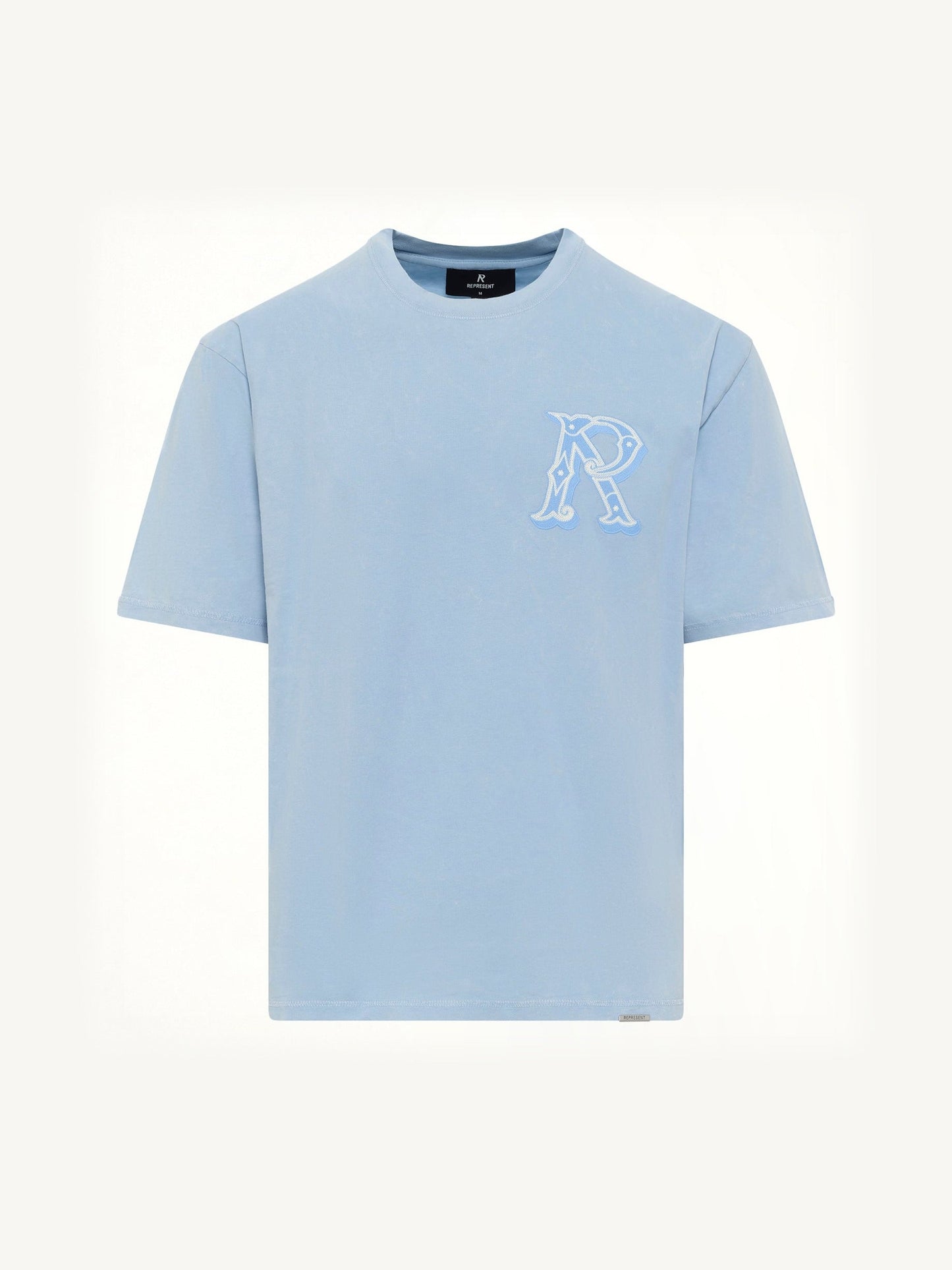 REPRESENT Western Initial T-Shirt (Blue)