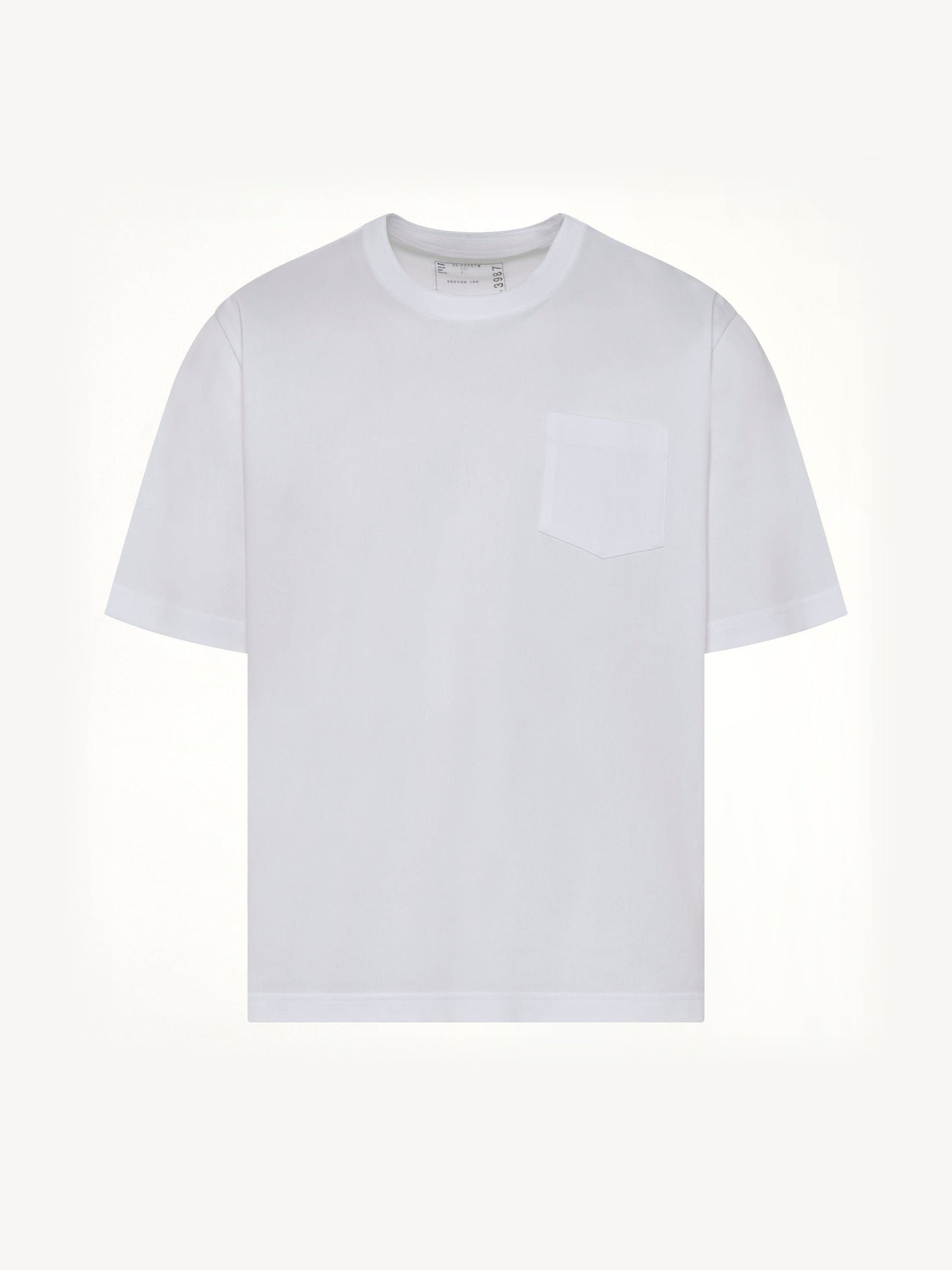 SACAI Cotton Jersey T-Shirt (White)