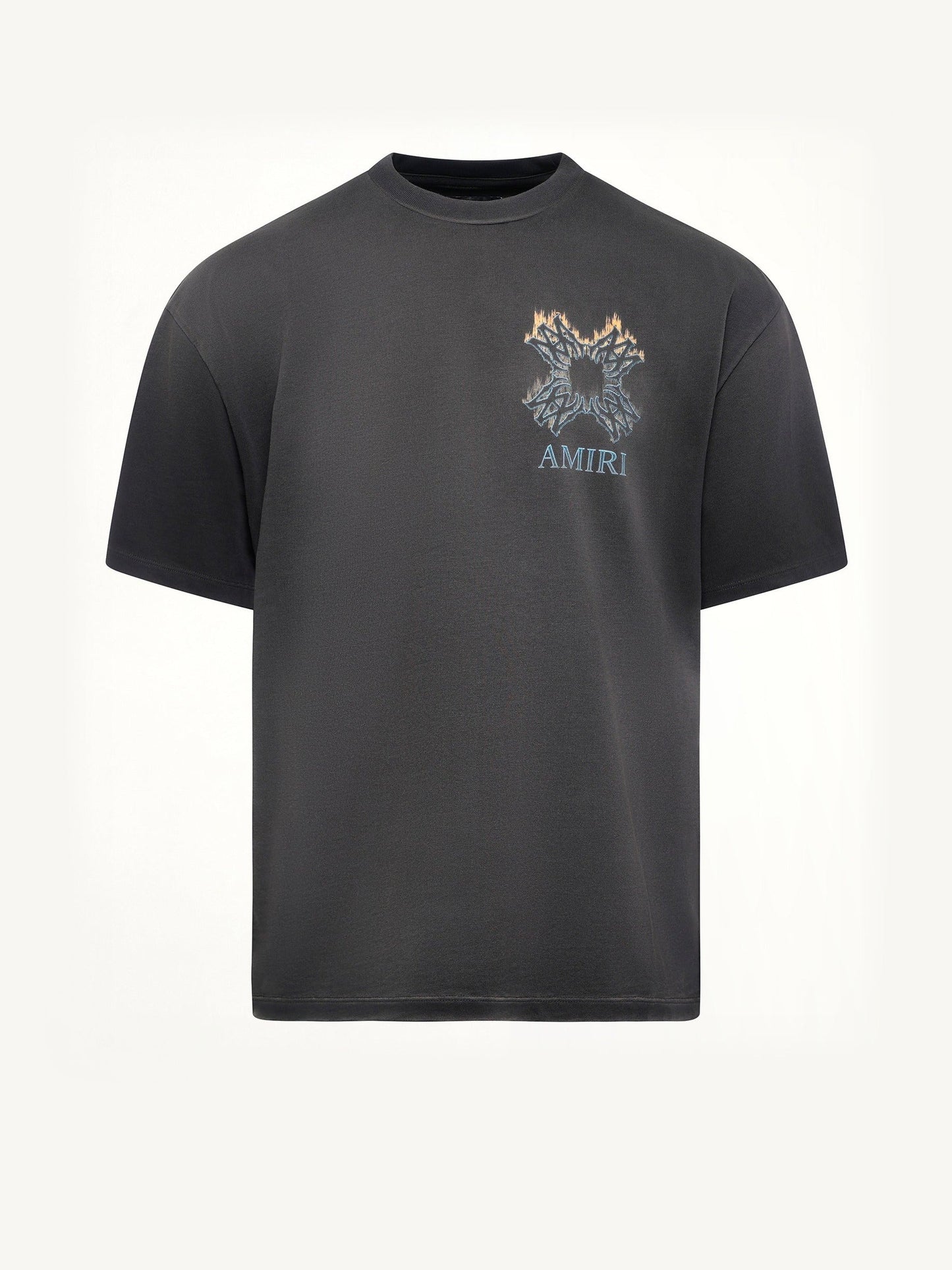 AMIRI MA Quad Flames Oversized T-Shirt (Black)