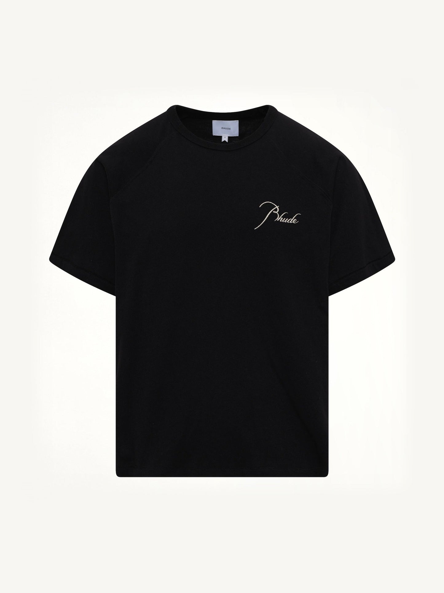 RHUDE Classique Raglan T-Shirt (Black)