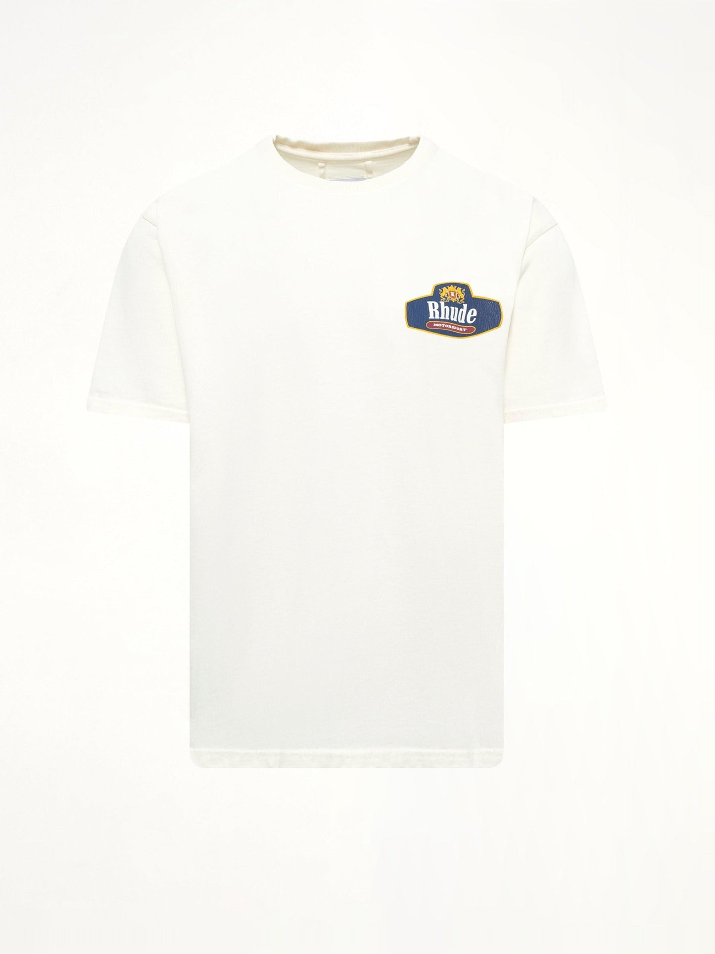 Rhude Racing Crest T-Shirt (White)