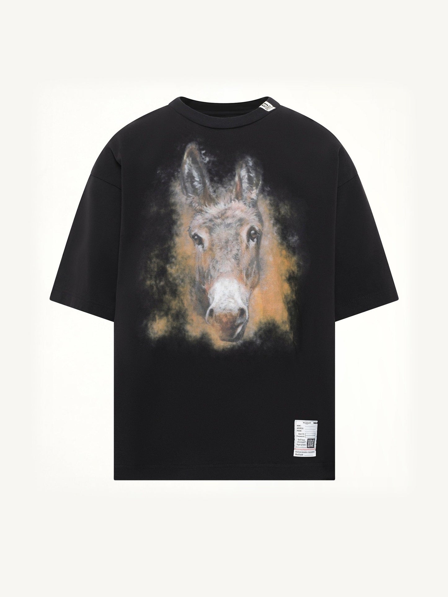 MAISON MIHARA YASUHIRO Horse Printed T-Shirt (Black)